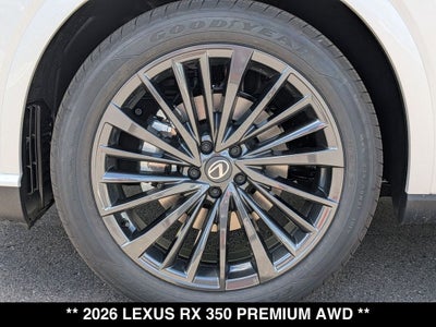 2026 Lexus RX 350 PREMIUM AWD