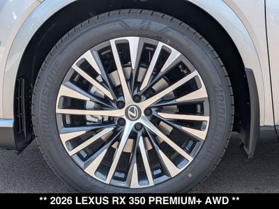 2026 Lexus RX 350 PREMIUM+ AWD