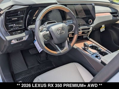 2026 Lexus RX 350 PREMIUM+ AWD