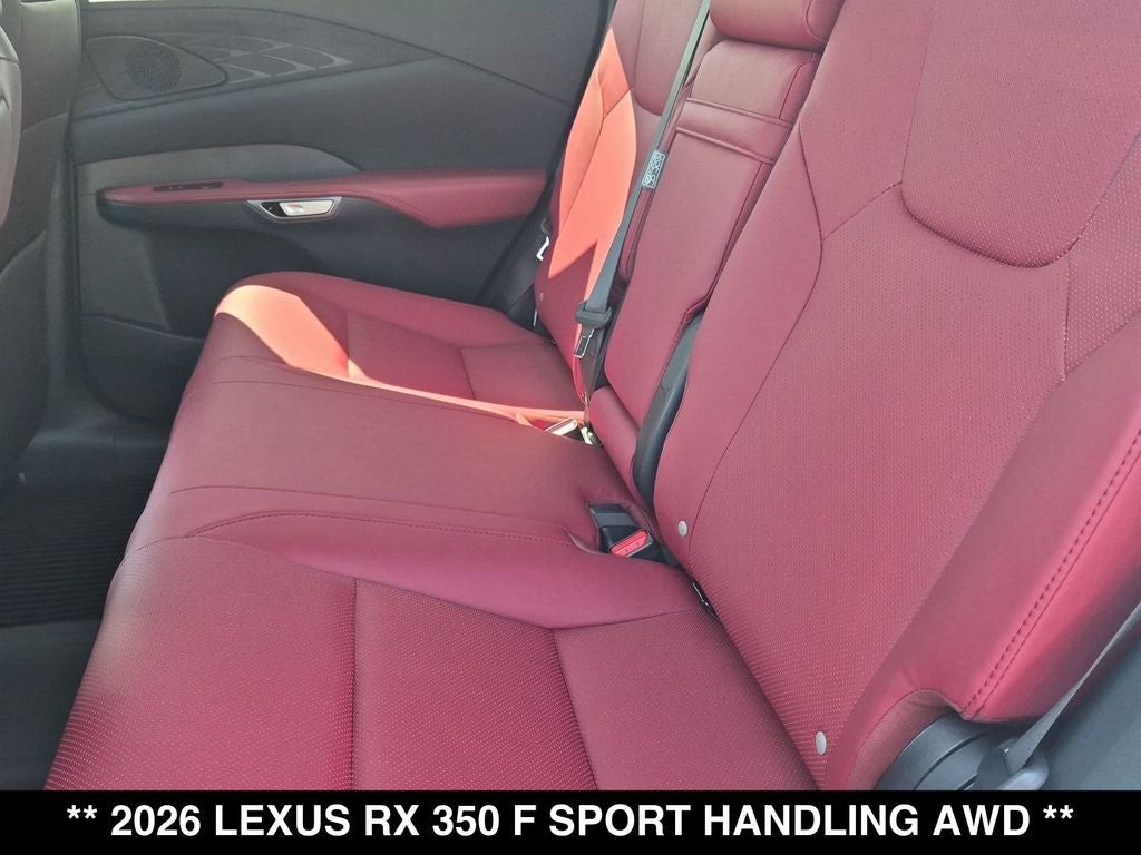 2026 Lexus RX 350 F SPORT HANDLING AWD