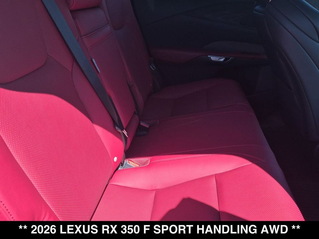 2026 Lexus RX 350 F SPORT HANDLING AWD