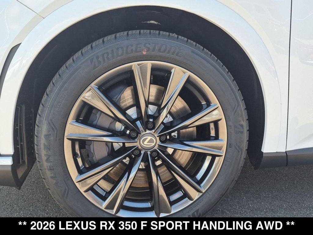2026 Lexus RX 350 F SPORT HANDLING AWD