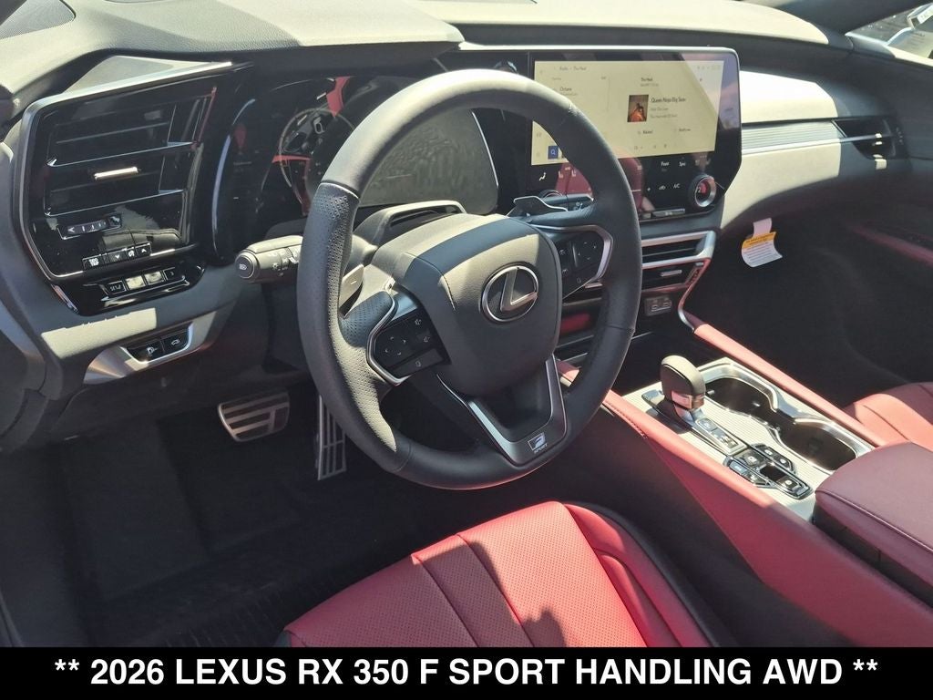 2026 Lexus RX 350 F SPORT HANDLING AWD