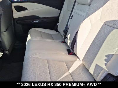 2026 Lexus RX 350 PREMIUM+ AWD