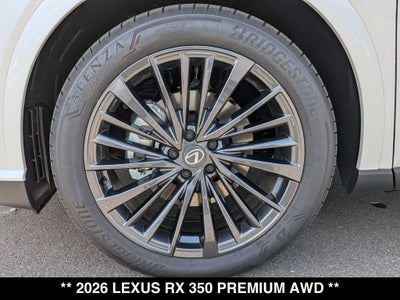 2026 Lexus RX 350 PREMIUM AWD