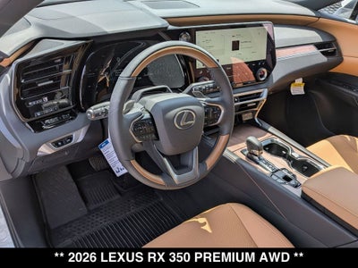 2026 Lexus RX 350 PREMIUM AWD