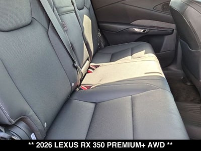 2026 Lexus RX 350 PREMIUM+ AWD
