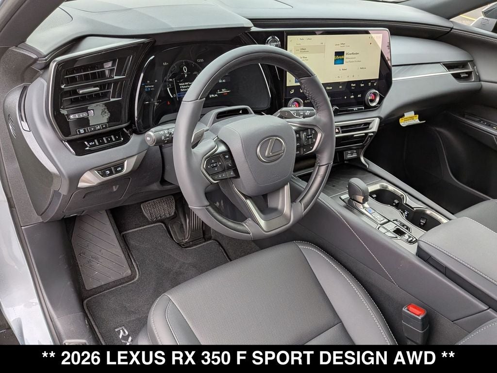 2026 Lexus RX 350 F SPORT DESIGN AWD