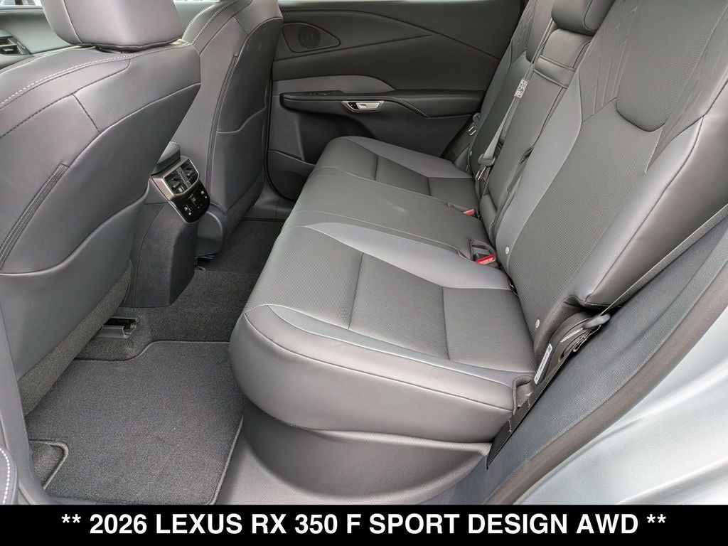2026 Lexus RX 350 F SPORT DESIGN AWD