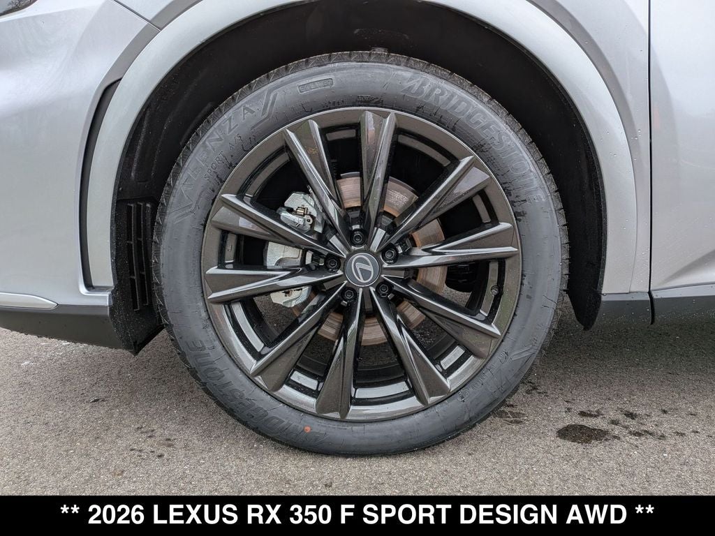 2026 Lexus RX 350 F SPORT DESIGN AWD