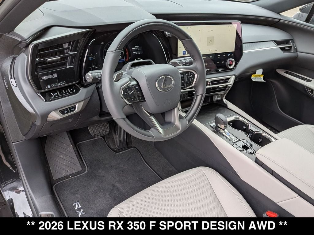 2026 Lexus RX 350 F SPORT DESIGN AWD