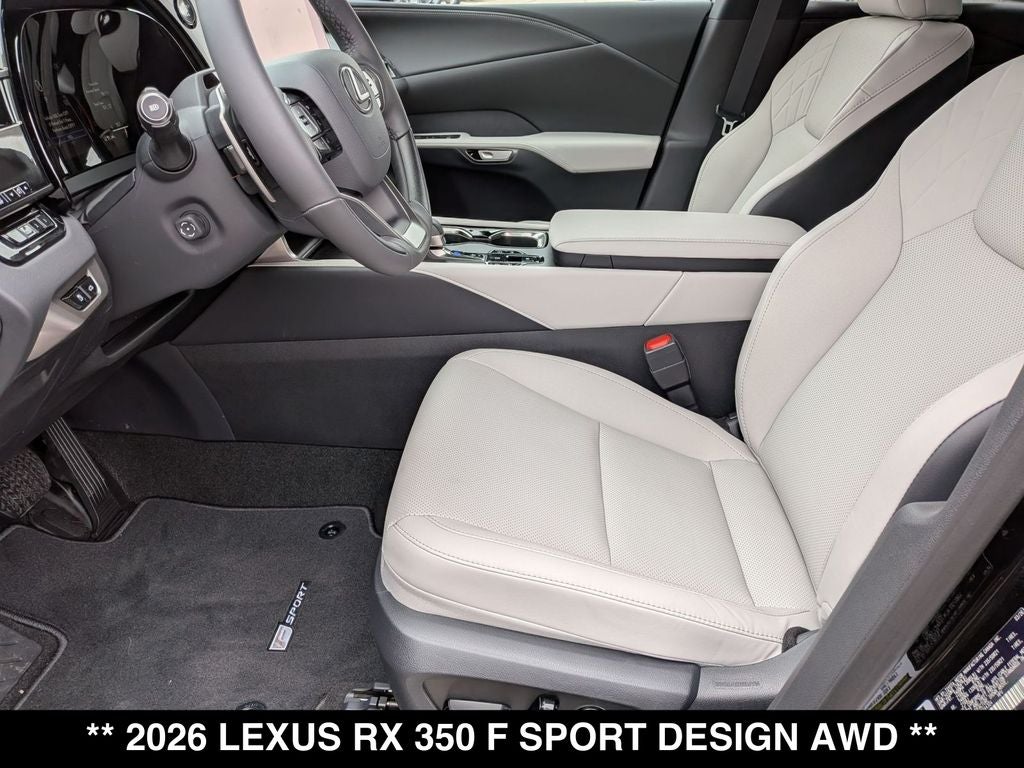 2026 Lexus RX 350 F SPORT DESIGN AWD