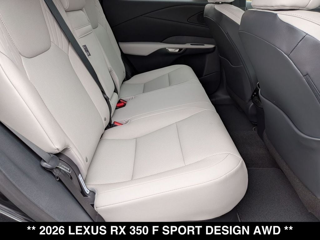 2026 Lexus RX 350 F SPORT DESIGN AWD