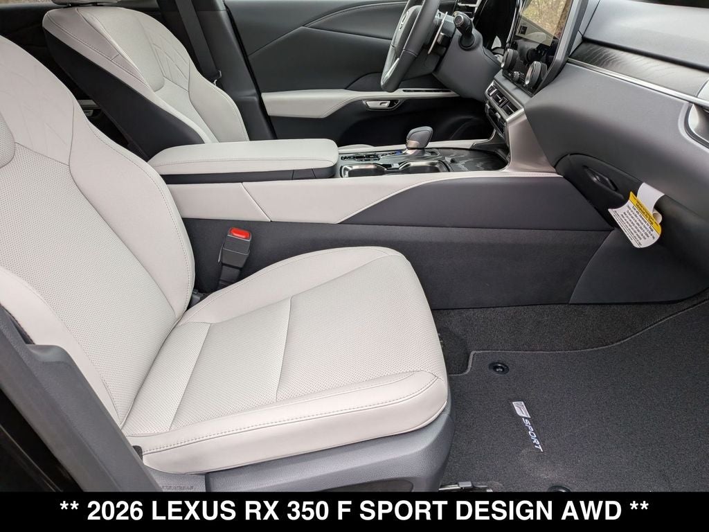 2026 Lexus RX 350 F SPORT DESIGN AWD