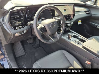 2026 Lexus RX 350 PREMIUM AWD