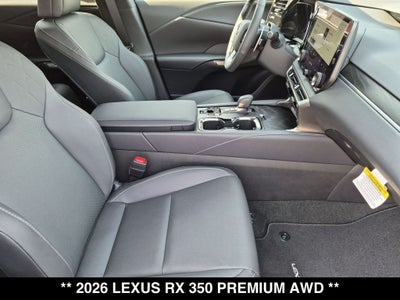 2026 Lexus RX 350 PREMIUM AWD