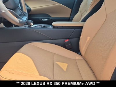 2026 Lexus RX 350 PREMIUM+ AWD