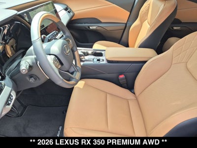 2026 Lexus RX 350 PREMIUM AWD