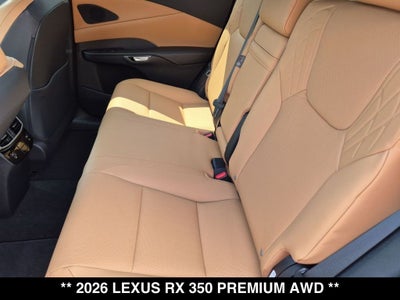 2026 Lexus RX 350 PREMIUM AWD