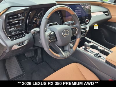 2026 Lexus RX 350 PREMIUM AWD