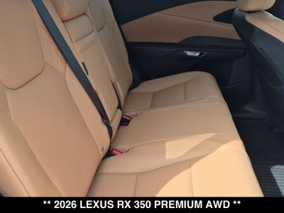 2026 Lexus RX 350 PREMIUM AWD