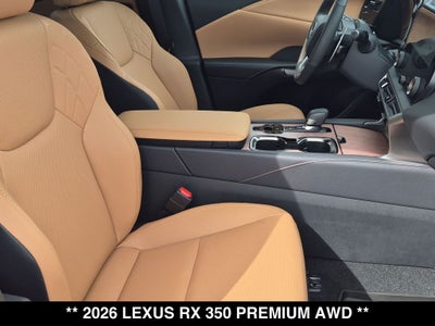 2026 Lexus RX 350 PREMIUM AWD