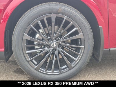2026 Lexus RX 350 PREMIUM AWD