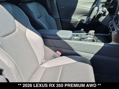 2026 Lexus RX 350 PREMIUM AWD