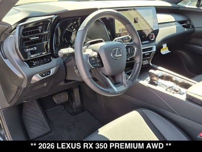 2026 Lexus RX 350 PREMIUM AWD