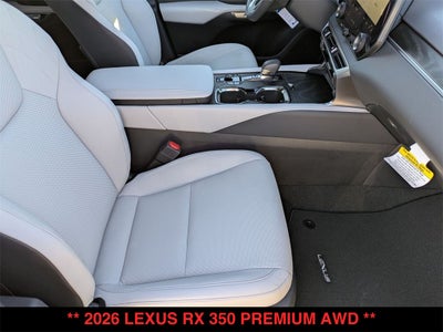 2026 Lexus RX 350 PREMIUM AWD