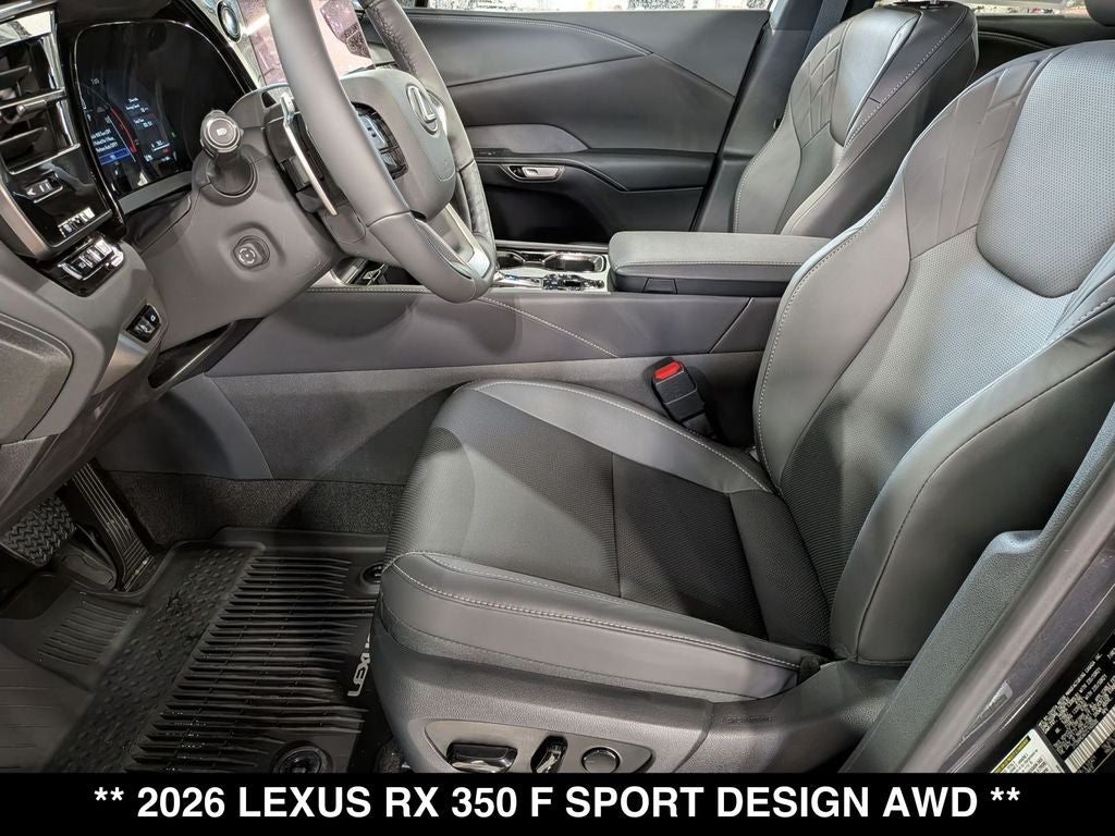 2026 Lexus RX 350 F SPORT DESIGN AWD