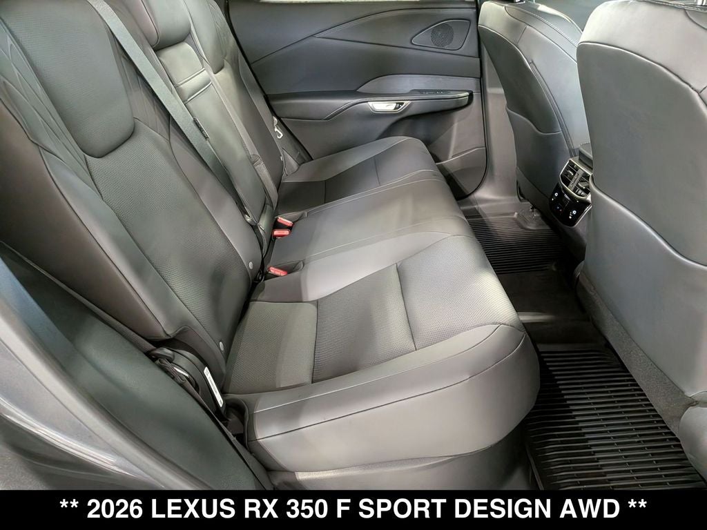 2026 Lexus RX 350 F SPORT DESIGN AWD