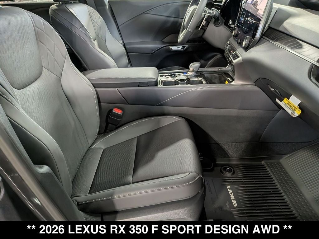 2026 Lexus RX 350 F SPORT DESIGN AWD