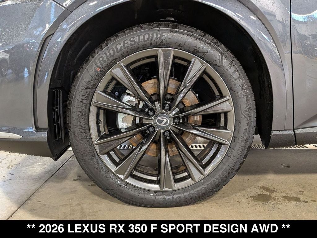 2026 Lexus RX 350 F SPORT DESIGN AWD