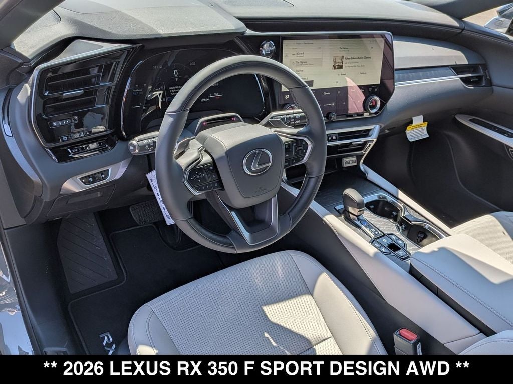 2026 Lexus RX 350 F SPORT DESIGN AWD
