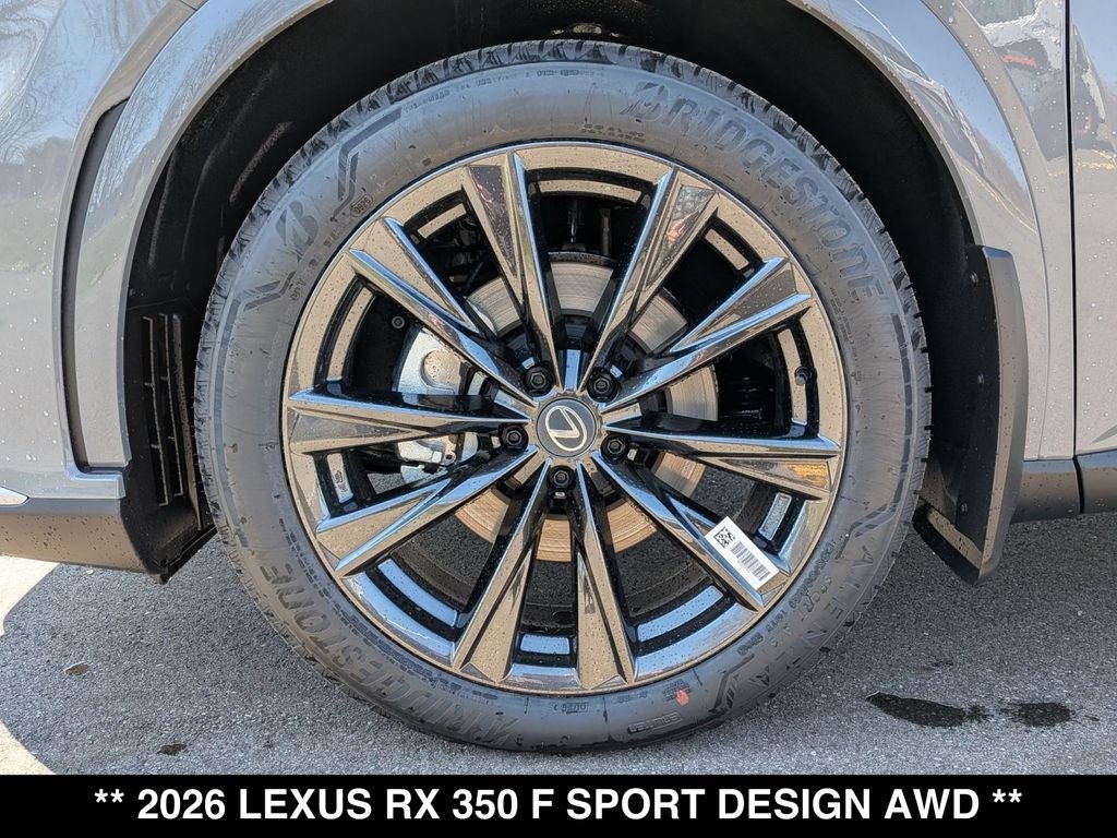 2026 Lexus RX 350 F SPORT DESIGN AWD