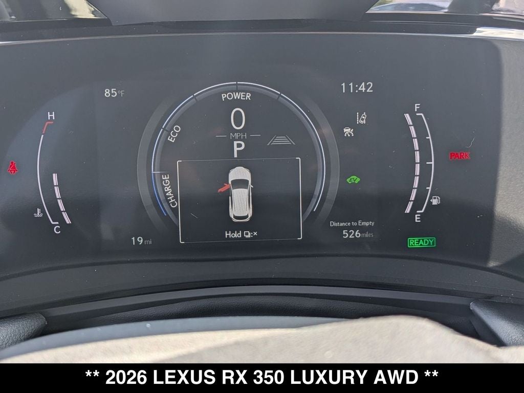 2026 Lexus RX 350 LUXURY AWD