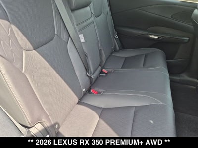 2026 Lexus RX 350 PREMIUM+ AWD