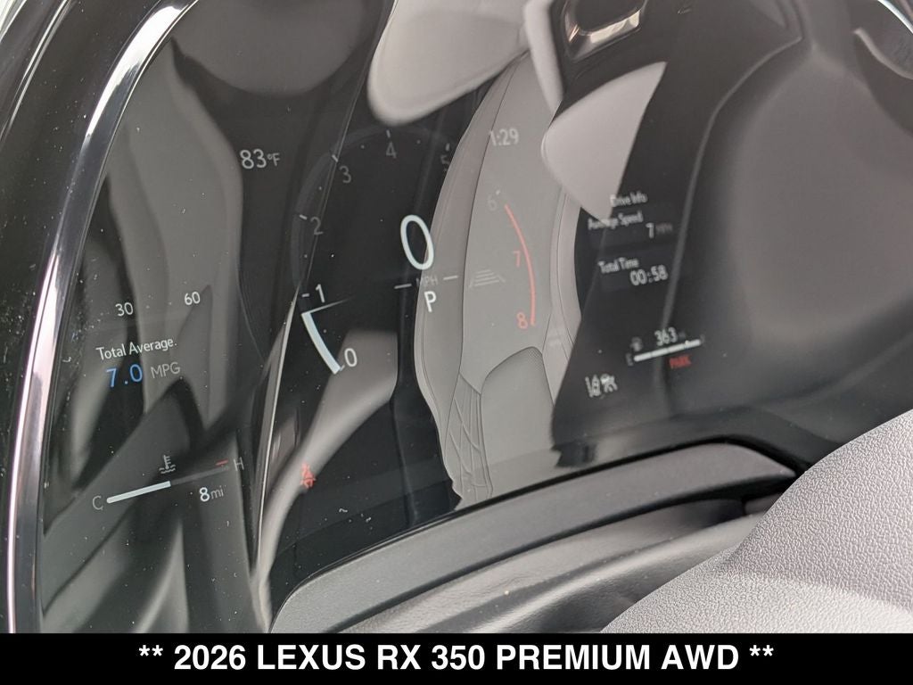 2026 Lexus RX 350 PREMIUM AWD