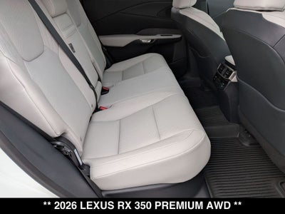 2026 Lexus RX 350 PREMIUM AWD