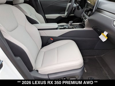 2026 Lexus RX 350 PREMIUM AWD