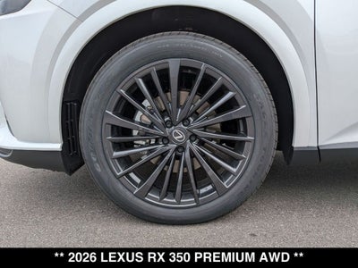 2026 Lexus RX 350 PREMIUM AWD