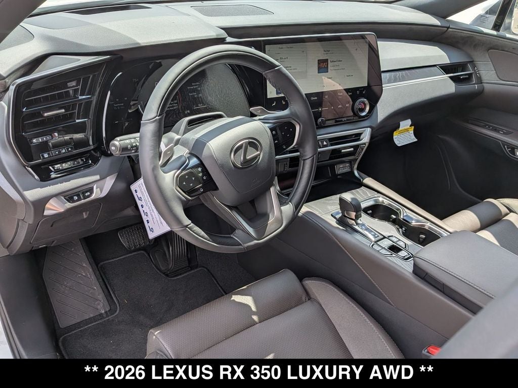 2026 Lexus RX 350 LUXURY AWD