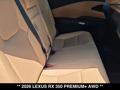 2026 Lexus RX 350 PREMIUM+ AWD