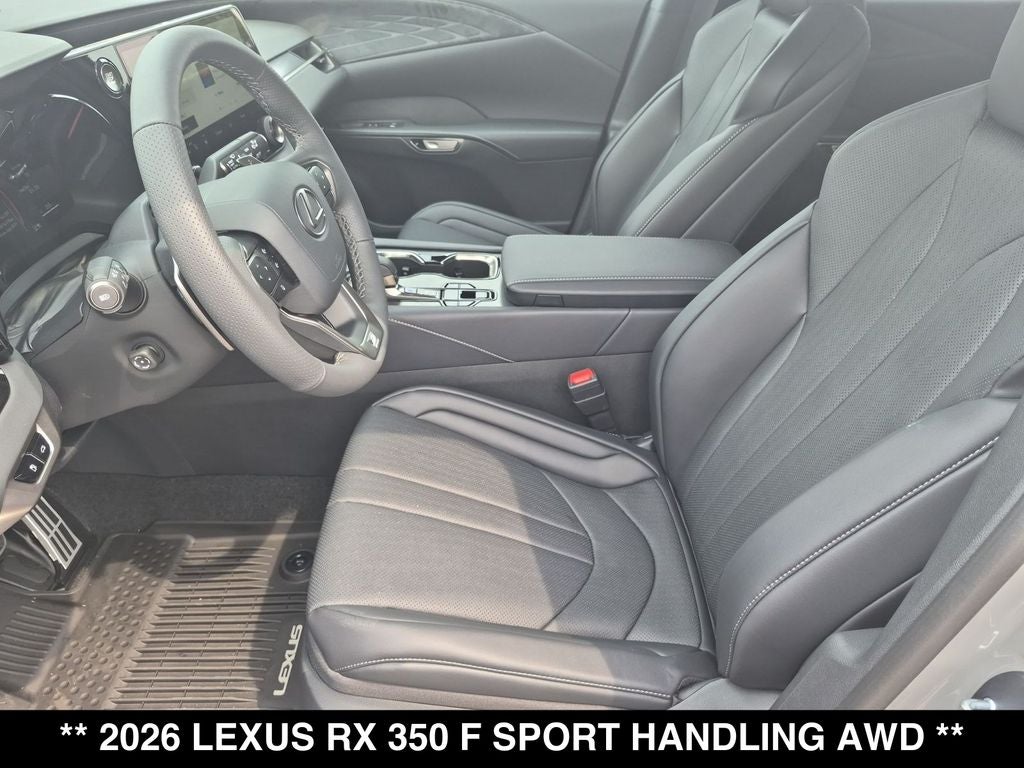 2026 Lexus RX 350 F SPORT HANDLING AWD
