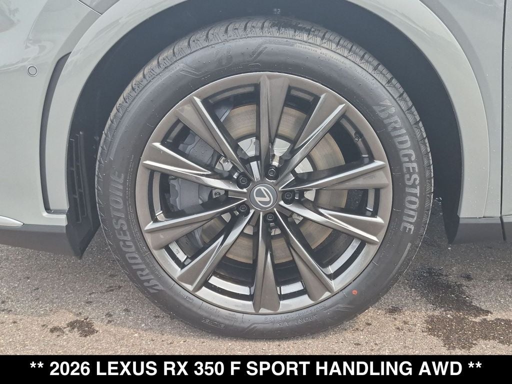 2026 Lexus RX 350 F SPORT HANDLING AWD
