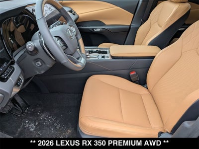 2026 Lexus RX 350 PREMIUM AWD