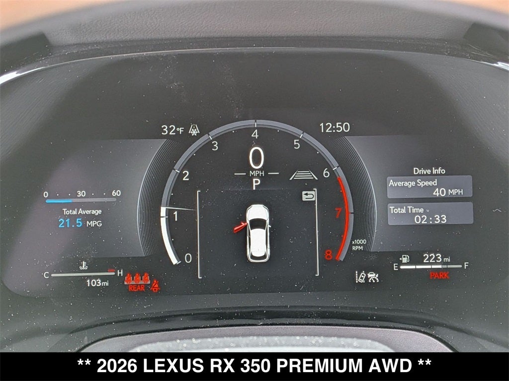 2026 Lexus RX 350 PREMIUM AWD