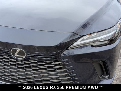 2026 Lexus RX 350 PREMIUM AWD