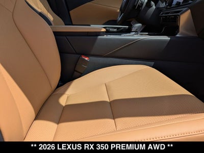 2026 Lexus RX 350 PREMIUM AWD